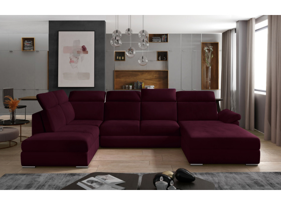 Sedací souprava Evanell Mat Velvet 68 Pravá