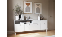 Komoda Dullum 200 Bílá