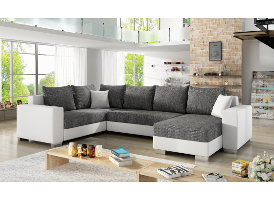 Sedací souprava Marco Berlin 02/ eko kůže  Soft 17 Pravá