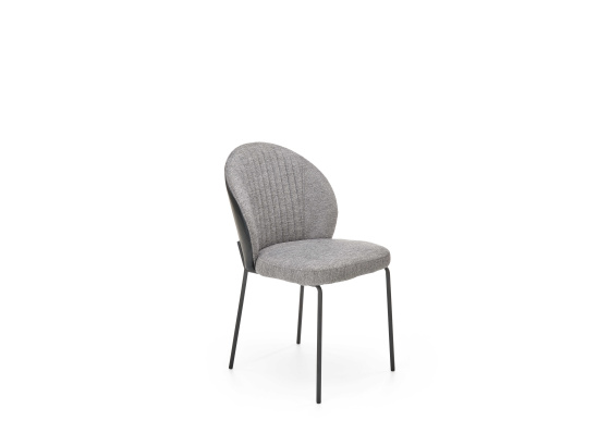 Jídelní židle K471 šedá/ černá