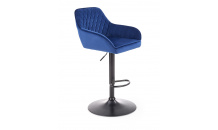 Barová židle H103 tmavě modrá