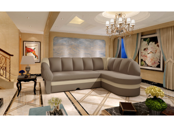 Sedací souprava Benano eko kůže Soft 15/ eko kůže  Soft 18 Pravá