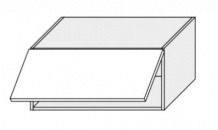Horní skříňka SILVER W4b 80 grey