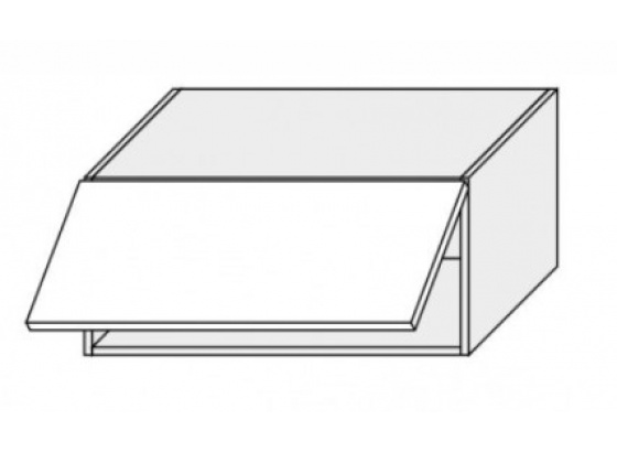 Horní skříňka SILVER W4b 80 grey