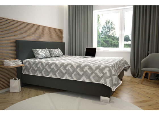 Postel GRAND 180x200 Matrix 19/Duvet duo 2A s matrací Ivana plus