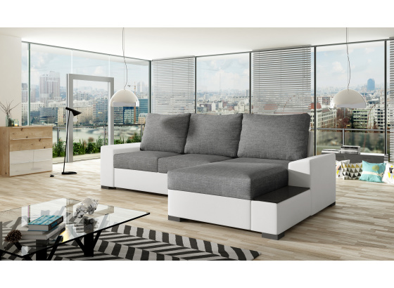 Sedací souprava Negro Sawana 05/ eko kůže Soft 17 Pravá