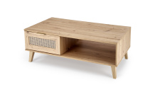 Konferenční stolek BORNEO LAW-1 dub artisan/ přírodní