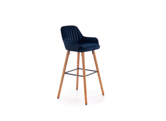 Barová židle H93 tmavě modrá