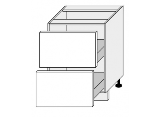 Dolní skříňka PLATINIUM D2A 60 bílá