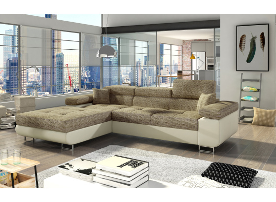 Sedací souprava Armando Berlin 03/ eko kůže Soft 33  Levá