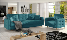 Sedací souprava Asgard 3+1 Mat Velvet 75  