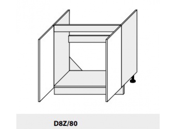 Dolní skříňka PLATINIUM D8Z/80 lava