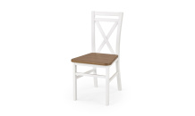 Jídelní židle DARIUSZ 2 bílá/olše