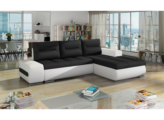 Sedací souprava Ottavio Sawana 14/ eko kůže Soft 17 Pravá