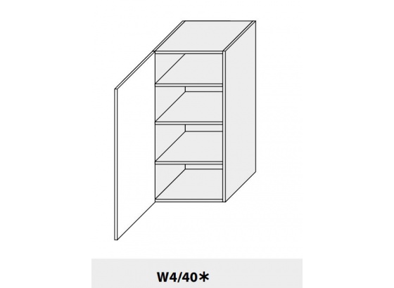 Horní skříňka PLATINIUM W4/40 lava