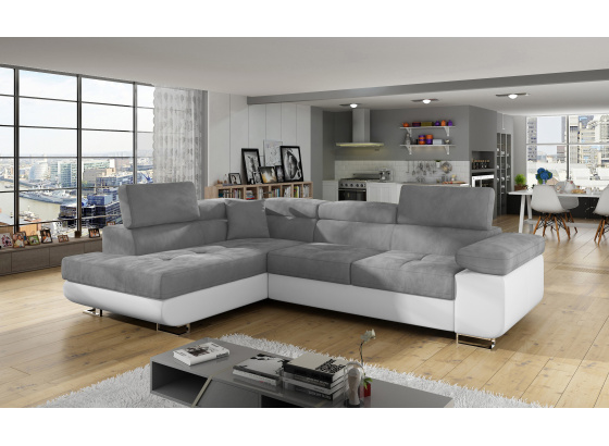 Sedací souprava Anton Paros 05/ eko kůže Soft 17 levá