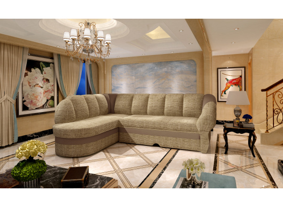 Sedací souprava Benano Berlin 03/ eko kůže Soft 15 Levá