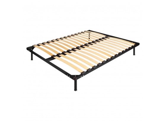 Kovová postel AMERIKA 180x200 černá