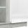 TV stolek LUMENS 09 bílý lesk/stříbrný beton