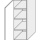 Horní skříňka SILVER W4/45