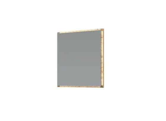 Zrcadlo AVIOLA  80 cm + LED dub artisan