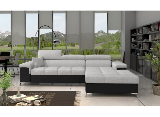 Sedací souprava Ricardo Sawana 21/ eko kůže Soft 11 Pravá