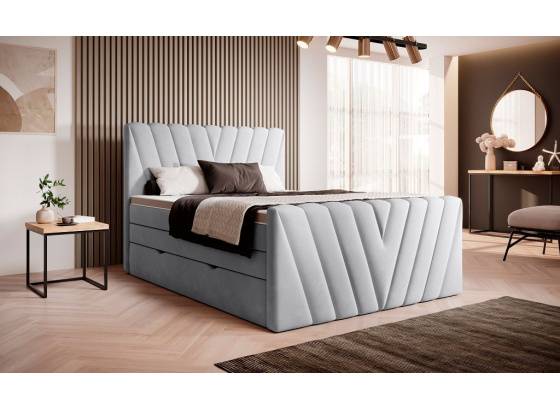 Postel boxspring CANDICE 140x200 Sola 04