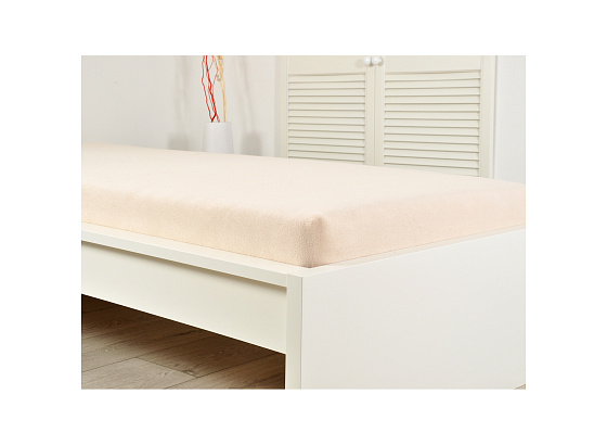 Prostěradlo jersey IDEAL 180x200 kávové