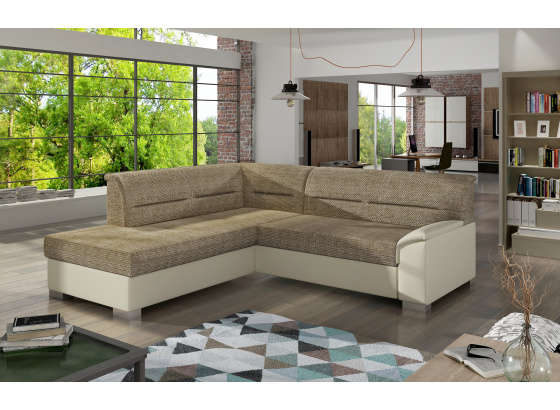 Sedací souprava Bergen Berlin 03/ eko kůže  Soft 33 Levá