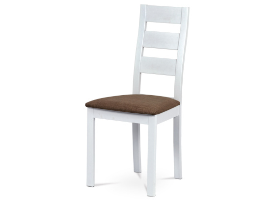 Jídelní židle BC-2603 WT bílá/ buk