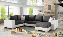 Sedací souprava Marco Sawana 05/ eko kůže  Soft 17 Pravá