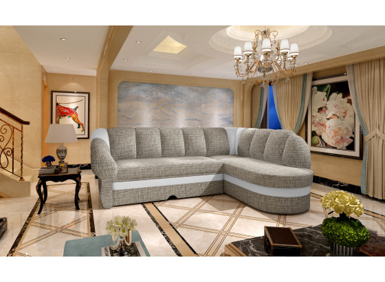 Sedací souprava Benano Berlin 01/ eko kůže  Soft 17 Pravá