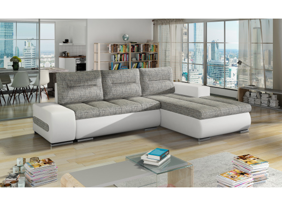 Sedací souprava Ottavio Berlin 01/ eko kůže Soft 17 Pravá