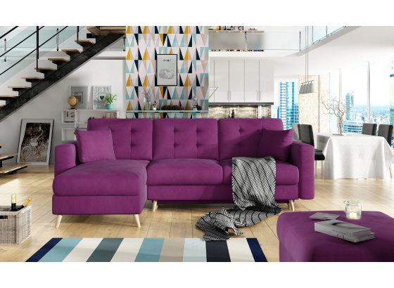 Sedací souprava Asgard L Mat Velvet 68  