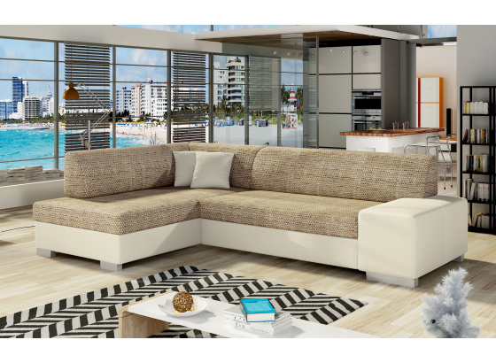 Sedací souprava Fabio Berlin 03/ eko kůže  Soft 33 Levá