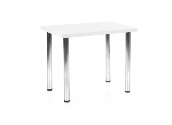Jídelní stůl MODEX 90 bílá/chrom