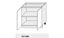 Dolní skříňka PLATINIUM D11/80 grey