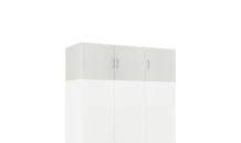 Nástavec 3dveřový BEST bílý