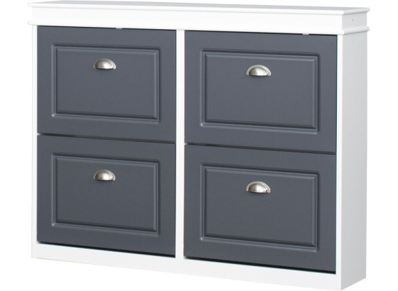 Botník ALESSA 2 šedý