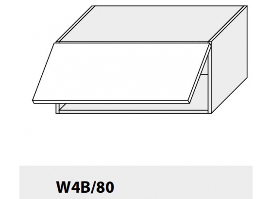 Horní skříňka kuchyně Quantum W4B 80/bílá
