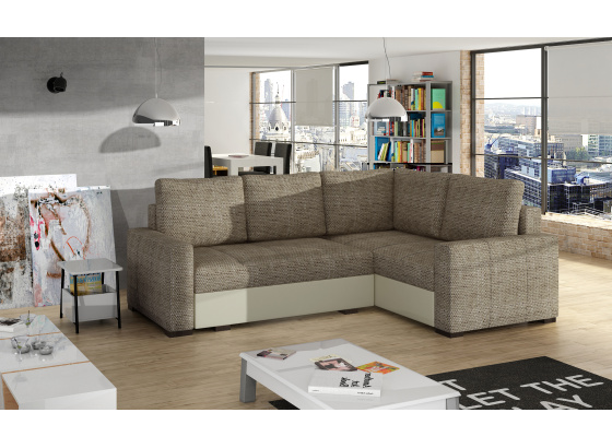 Sedací souprava Corona Berlin 03/ eko kůže Soft 33 Pravá