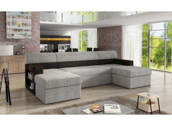 Sedací souprava Markos Berlin 01/ eko kůže  Soft 11 Levá