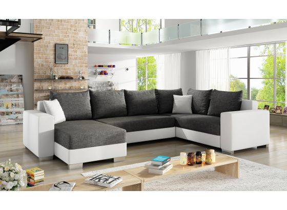 Sedací souprava Marco Sawana 05/ eko kůže  Soft 17 Levá