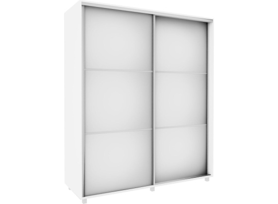 Šatní skříň 200 cm se zrcadlem