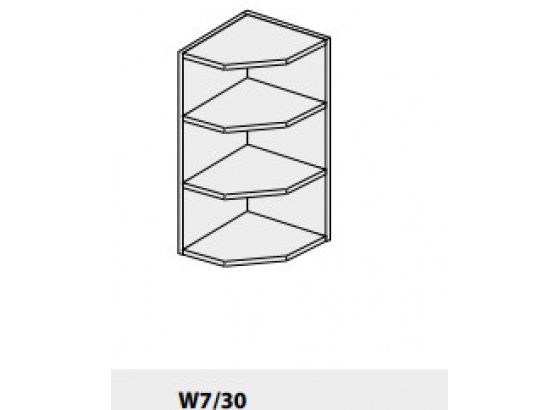 Horní skříňka PLATINIUM W7/30 lava