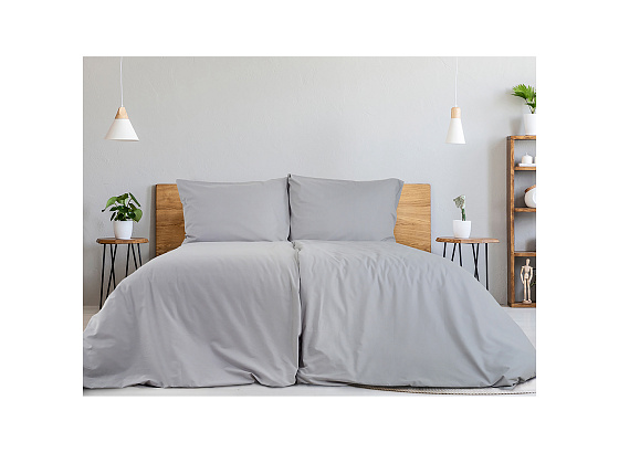 Povlečení TOP HOTEL 140x200/70x90 světle šedé