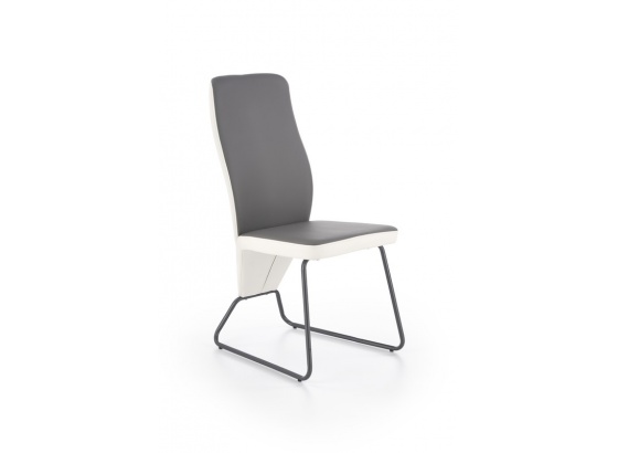 Jídelní židle K300 bílá/šedá