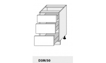 Dolní skříňky PLATINIUM D3M/50 lava