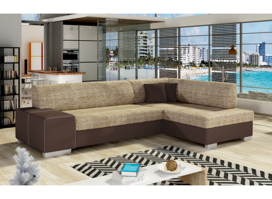 Sedací souprava Fabio Berlin 03/ eko kůže Soft 66 Pravá