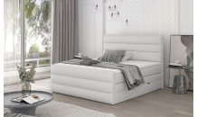 Postel Boxspring CANDE 160x200 eko kůže Soft 17